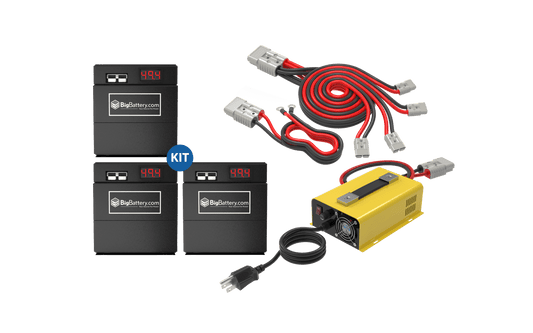 48V BDGR KIT GEN2|144Ah|6.3KWH | NMC X3 Power Block|Ship In 3-8 Weeks