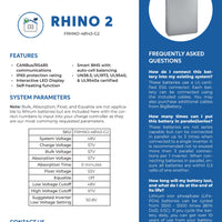 12kW 28.6kWh Rhino 2 Energy Storage System (ESS)