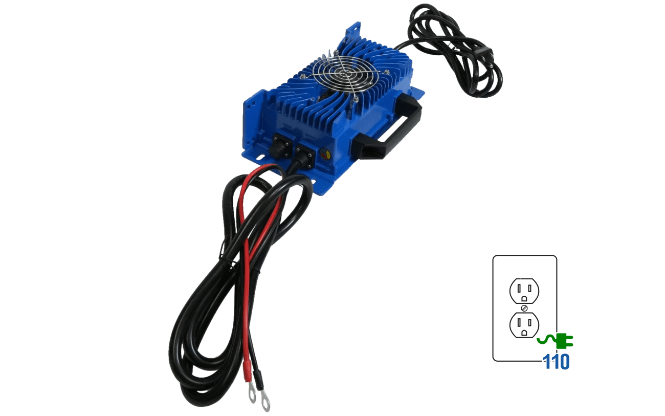 24V 30A Charger (28.8V DC) – Ring Terminals