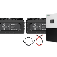 48V 2X HUSKY 2 KIT – 6K LUXPower Inverter | 100Ah |  5.12kWh | LIFEPO4 Power Block | Lithium Battery Pack