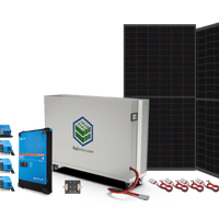 Complete Off-Grid Kit for Large Homes / 14kWh / 48V Lithium Battery