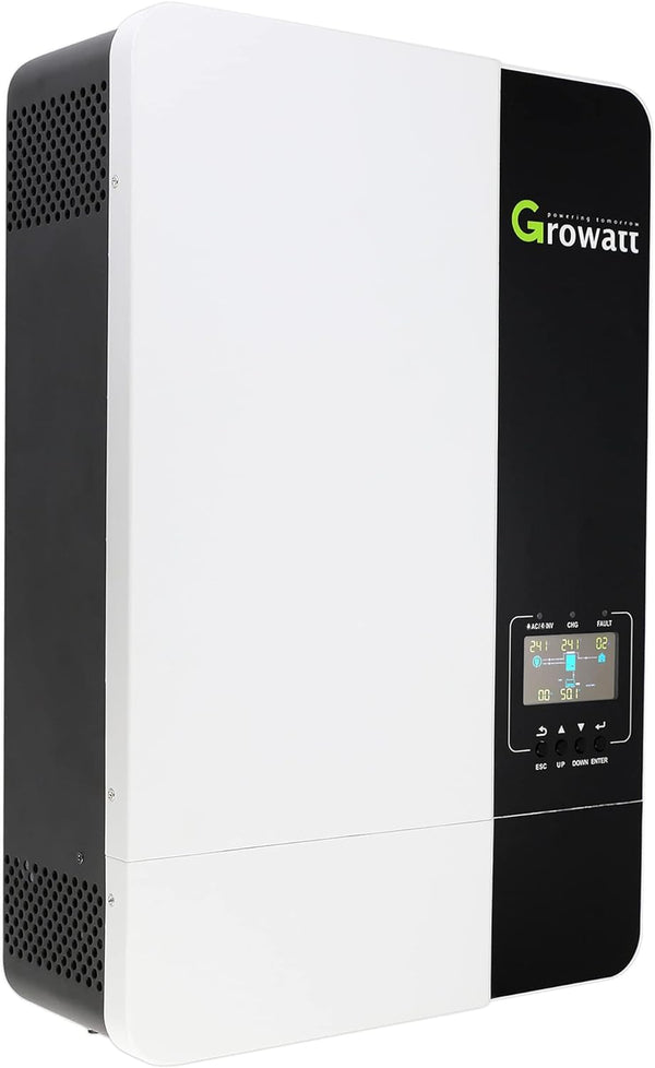 GROWATT 5KW 48VDC, Off-Grid Solar Inverter 240 VAC, Stackable