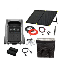 Complete Solar Kit | EcoFlow DELTA [PRO 3] - 4,096Wh / 4,000W Portable Power Station + Choose Custom Solar Panel Bundle Option