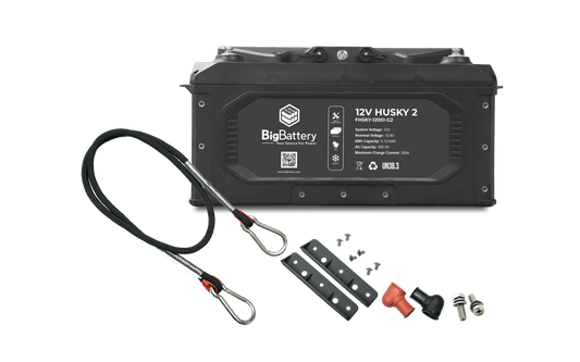 12V HUSKY 2 | 400Ah |  5.12kWh | LIFEPO4 Power Block | Lithium Battery Pack