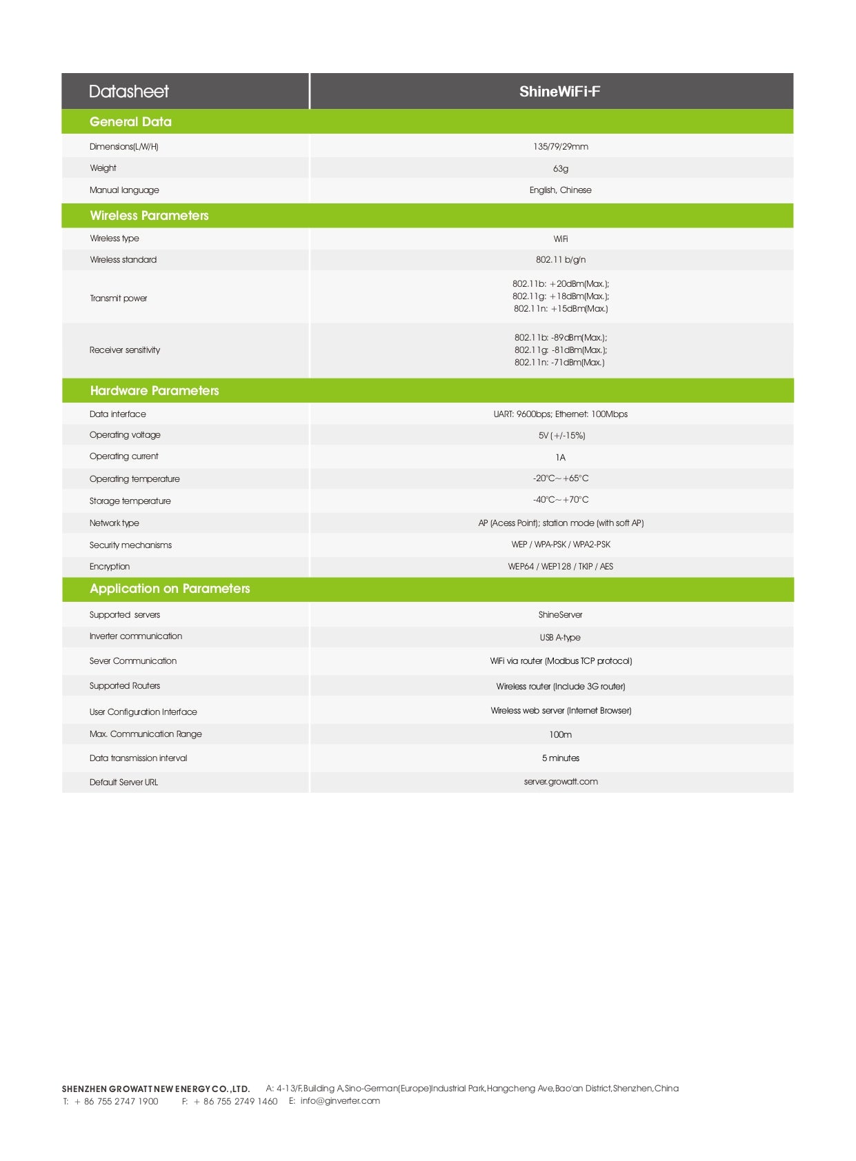 Growatt 3K Inverter