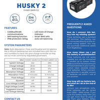 48V 4X HUSKY 2 KIT – 6K LUXPower Inverter