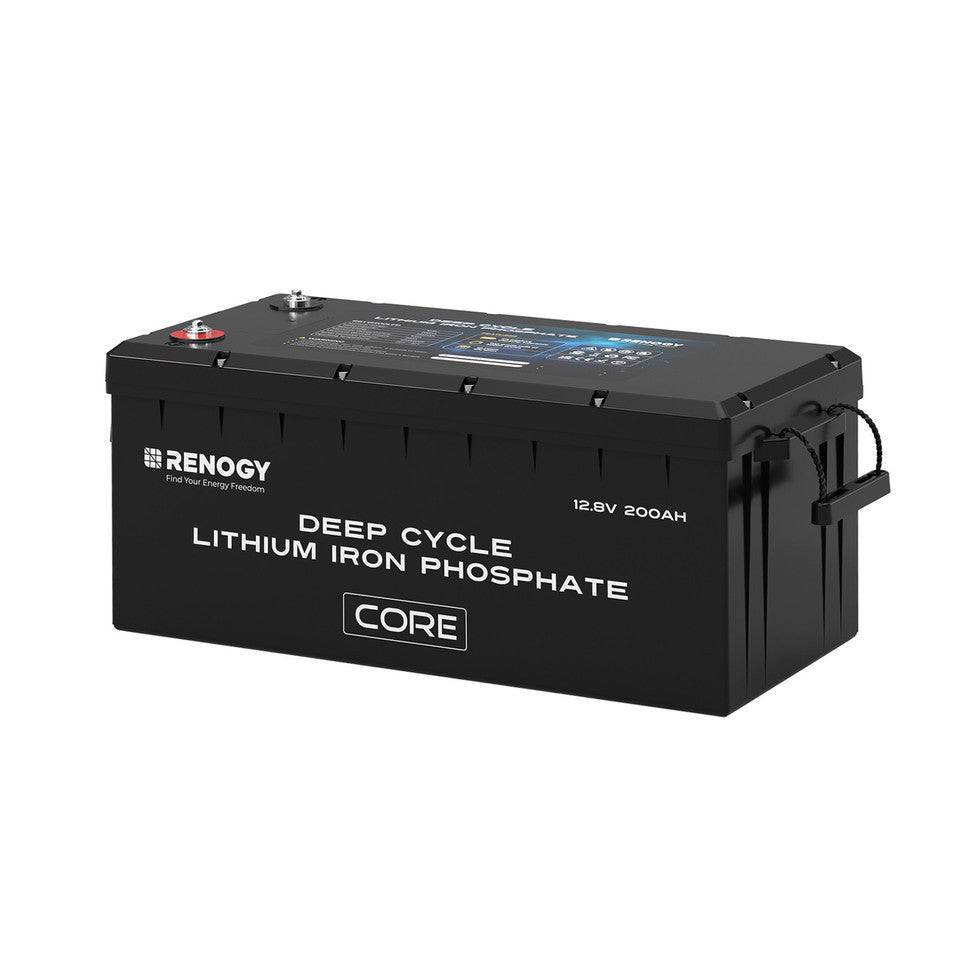 12V 200Ah Core Series Deep Cycle Lithium Iron Phosphate Battery | 24V/48V Systems