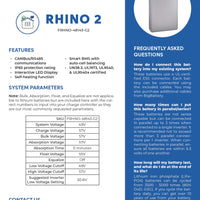 12kW 43kWh Rhino 2 Energy Storage System (ESS)