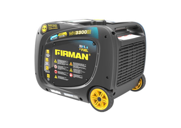 Firman Generator WH03042 Electric Start Whisper Series DUAL FUEL