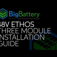 48V ETHOS 5.12kWh Stackable Battery Module