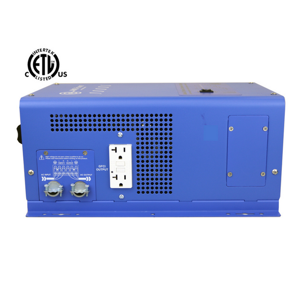 1000 Watt Pure Sine Inverter Charger - ETL Listed Conforms to UL458 / CSA Standards｜Solar & Off-Grid Storage Inverters｜ 2-3 Weeks Ship Time