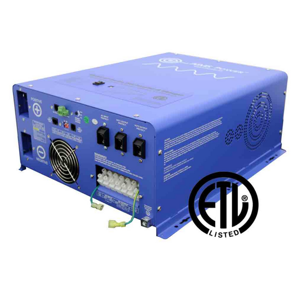 4000 WATT PURE SINE INVERTER CHARGER 24Vdc TO 120Vac OUTPUT LISTED TO UL & CSA｜Solar & Off-Grid Storage Inverters｜ 2-3 Weeks Ship Time