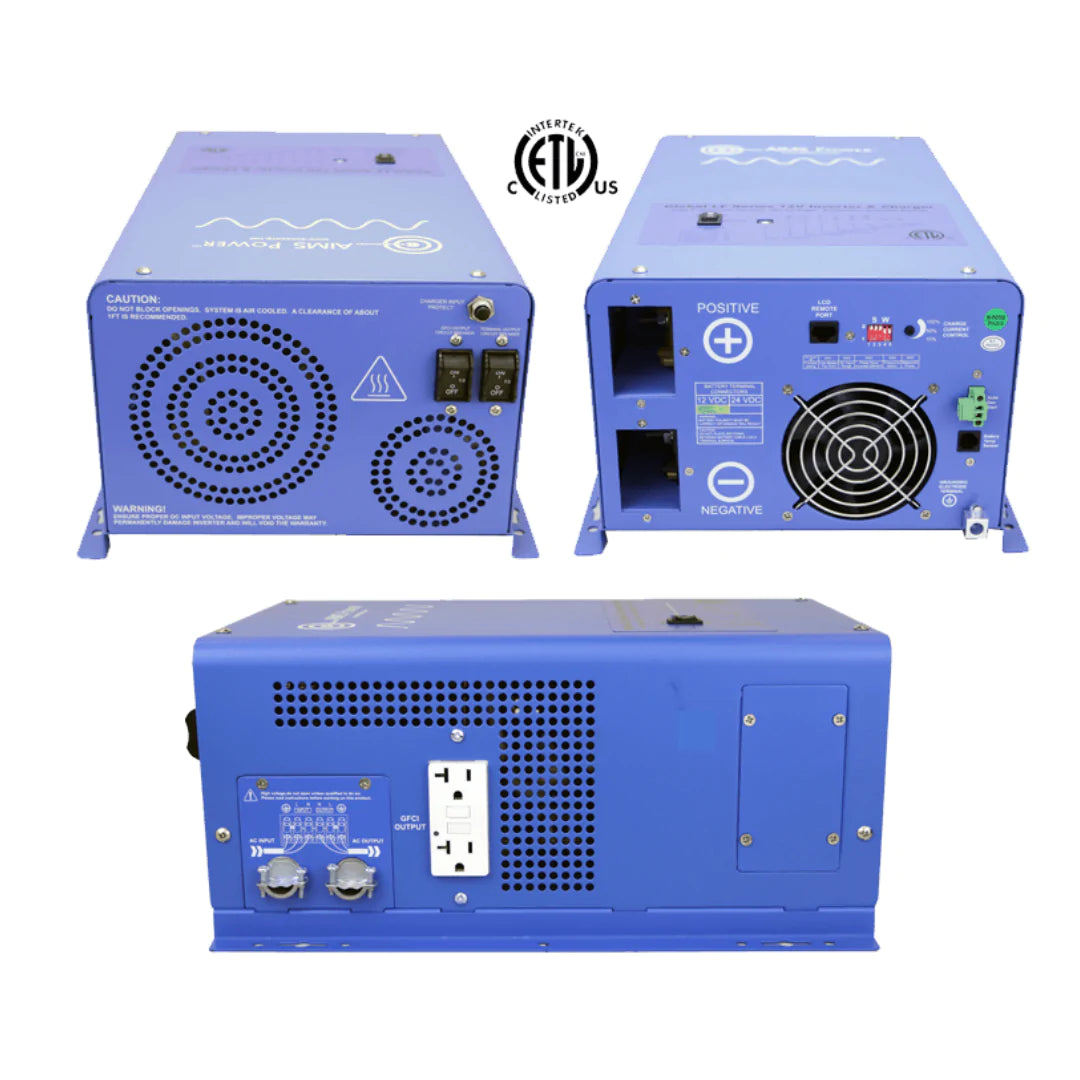 Big Battery Canada Complete OffGrid Solar Kit 4,000W 120/240V