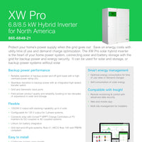Schneider - Conext XW Pro 6848 Hybrid Inverter｜2-4 Weeks Ship Time