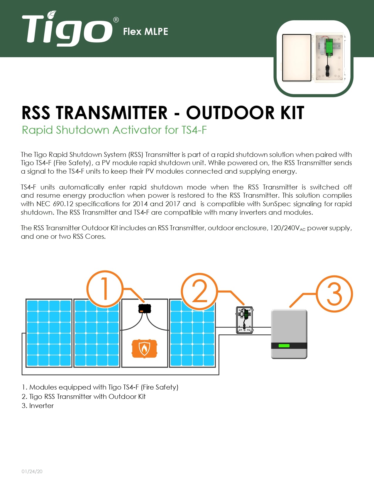 Tigo | Dual Core RSS Transmitter Kit｜2-4 Weeks Ship Time