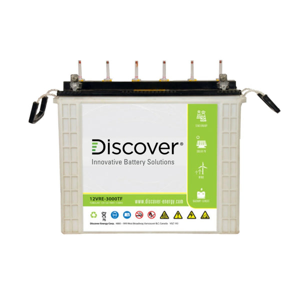 Discover Energy | SOPzS 12VRE-3000TF-L｜12V｜210Ah (C20)｜2000 Cycles｜2-4 Weeks Ship Time