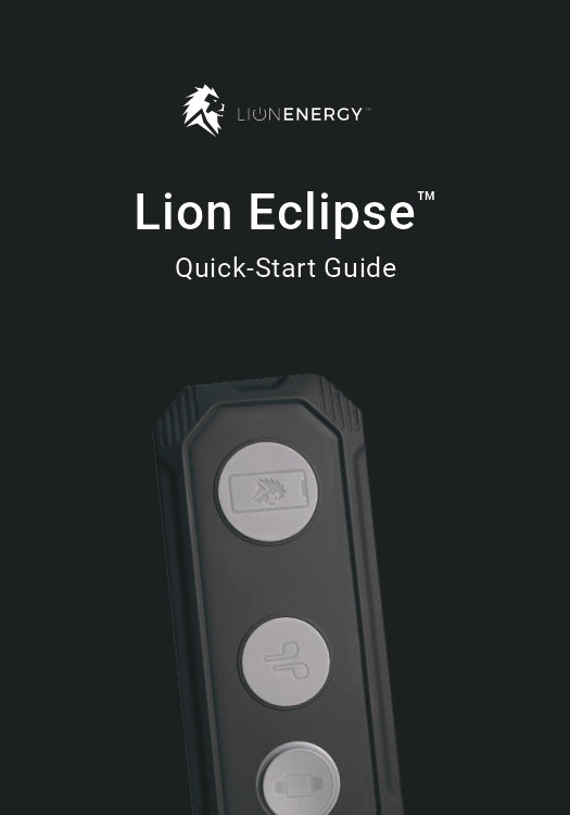 Lion Eclipse | 5V | 2.4A | 99.9Wh - 27,000mAh USB Charger | Lithium NCA Battery | Lion Energy | 1-5 Days Ship Time