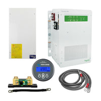 24V All-in-one Small Cottage Basic Kit | Inverter + Lithium Battery Pack + Solar Panels + Cables｜2-4 Weeks Ship Time