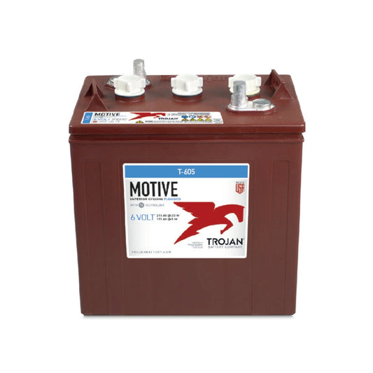 Trojan Battery | T-605｜6V｜210Ah (C20)｜1200 Cycles｜2-4 Weeks Ship Time