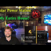lion safari me generator- portable solar generator