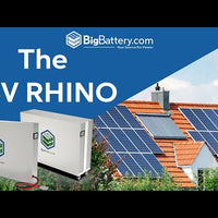 48V Off Grid Home RHINO System - Growatt 6K + 14kWh RHINO Battery｜LIFEPO4 Power Block｜Cables + Inverter + Lithium Battery Pack｜3-8 Weeks Ship Time