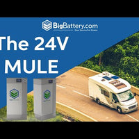 24V MULE｜120AH｜3KWH｜LIFEPO4 Power Block｜Lithium Battery Pack｜3-8 Weeks Ship Time